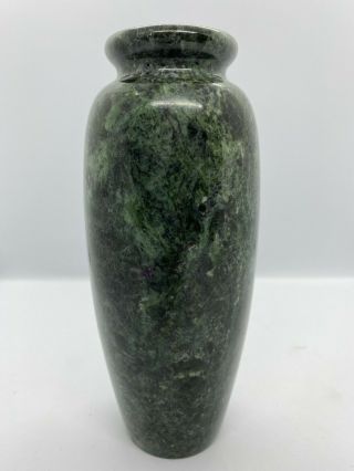 Vnt Green Granite Stone Alabaster Marble Vase Vessel Mid Century Modern 7 