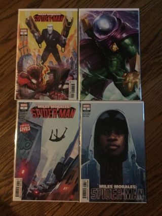 Miles Morales Spider - Man Comic Issues 1 - 8 With Variants 2