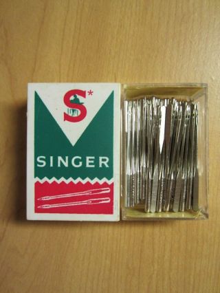 100 - 15x1 Singer Sewing Machine Needle For 15,  27,  66,  201,  221,  301,  401 Sz 14/90