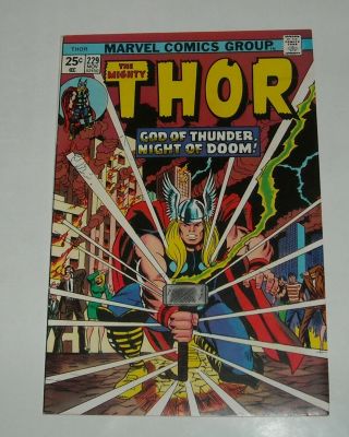 Mighty Thor 229 Marvel Comics 1st Wolverine Ad For Incredible Hulk 181