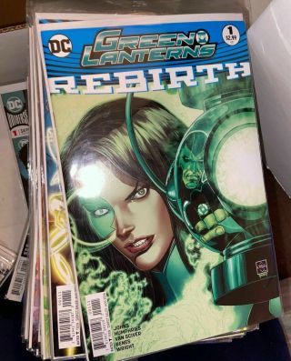 (59) Green Lanterns Rebirth Complete Set 1 - 57 Annual 1 Jessica Cruz 1st Prints