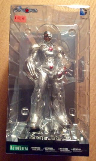 Justice League Cyborg Artfx,  Statue (2013) Kotobukiya; Dc 52 Version; Mip