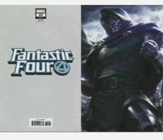 Fantastic Four 25 1:100 Artgerm Variant Cover