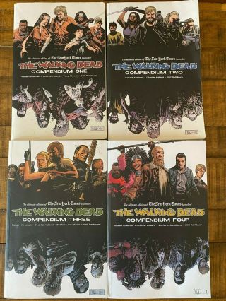 The Walking Dead Compendium Volume 1 2 3 4