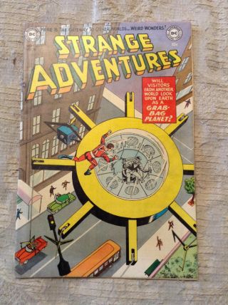 Strange Adventures 36 Golden Age Captain Comet Fn - /fn
