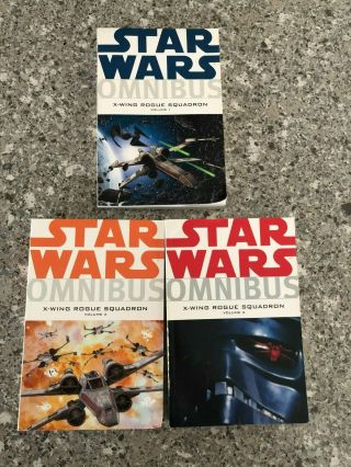 Star Wars Omnibus Vol 1 - 3 X - Wing Rogue Squadron Dark Horse Comics First Edition