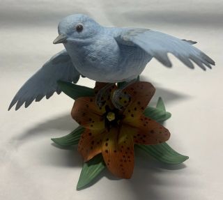 Lenox Mountain Bluebird Fine Porcelain Figurine 1994
