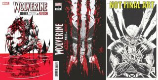 Wolverine Black White Blood 1 1:50,  25 Variant Set Kubert Daniel Comic 11/4
