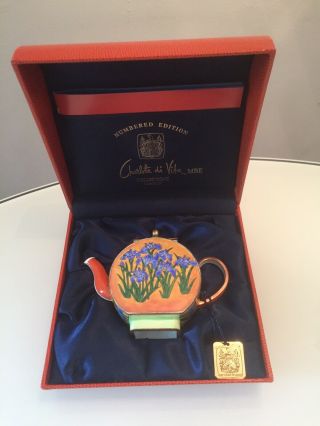 Charlotte Di Vita Mbe Numbered Edition Enamel Teapot