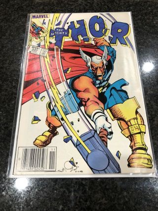 Thor 337 (nov 1983,  Marvel) Newsstand First Beta Ray Bill Higher Grade