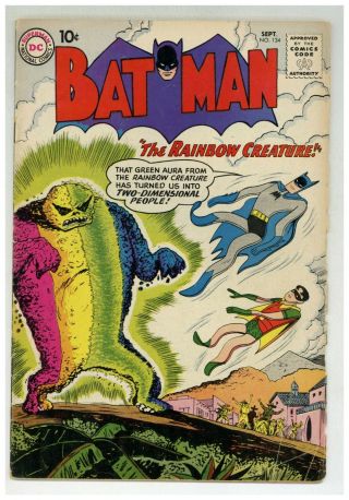 Batman 134 (solid) Origin Danny The Dummy 1960 Silver Age Dc Comics (j 1525)