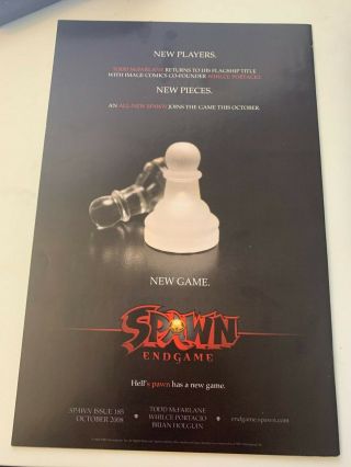 Spawn 185 Endgame Part 1 Todd McFarlane Whilce Portacio 1st print 2