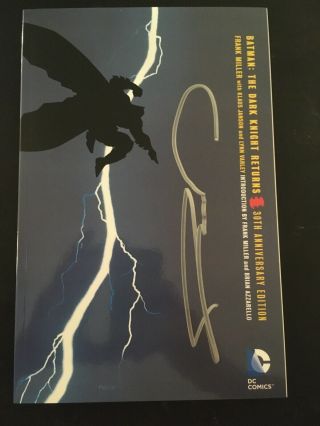 Batman - The Dark Knight Returns 30th Anniversary Edition Signed By Frank Miller