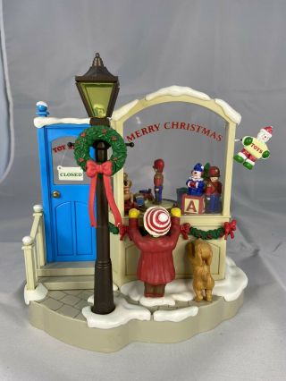 Vintage 1990 House Of Lloyd Toy Shop Musical Wind Up 541074 Plays " Toy Land "