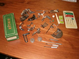 Vintage Singer Sewing Machine Attachments 160623 - 301 26 Items