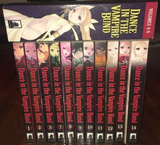 Dance In The Vampire Bund Manga Vol.  1 - 14 Complete Set Graphic Novel Book English
