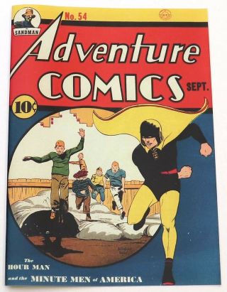 Adventure Comics 54 (cvrless,  Cfo,  The Hourman,  The Sandman,  More,  Dc 1940)