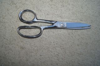 Vintage Case Xx Scissors Shears Bradford Pa Made In Usa 8 " Silver Metal