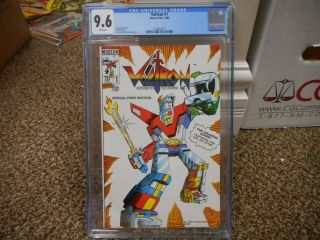 Voltron 1 Cgc 9.  6 Modern 1985 Nm White Pgs Defenders Of The Universe Tv Toy