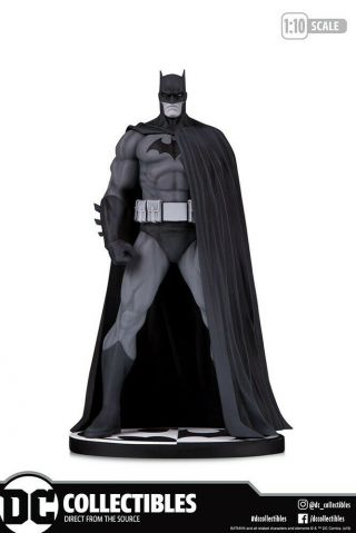 Dc Collectibles Batman Black And White Statue By Jim Lee Version 3