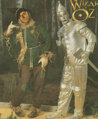 Simplicity 7820 Wizard Of Oz Scarecrow Tin Man Costume Pattern Xs - Xl 32 - 48