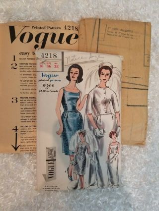 Vtg 1961 Vogue Women 