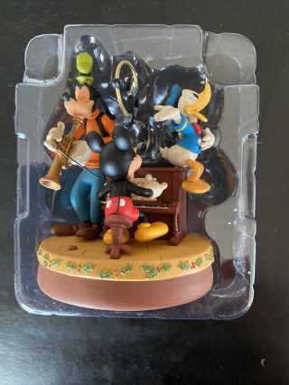 Hallmark Disney Sing - Along Pals Mickey Donald And Goofy Ornament Magic No Box
