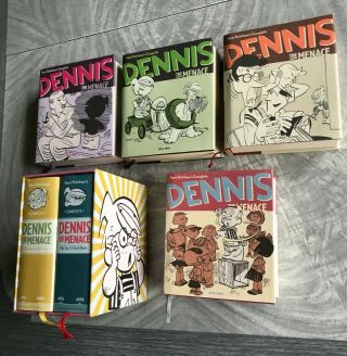 Hank Ketcham: Complete Dennis The Menace Vol.  1 - 6 Hardback - Fantagraphics
