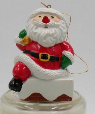 Avon Light - Up Musical Ornament Snowman And Santa