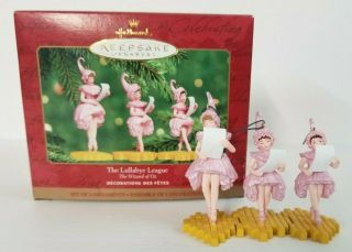 The Lullaby League Wizard Of Oz 1999 Hallmark Keepsake Holiday 3 Ornament Set