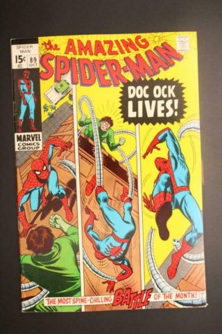 Spider - Man 89 - Near 9.  0 Nm - Marvel Comics
