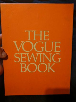 The Vogue Sewing Book 1st First Edition 1970 Hardcover