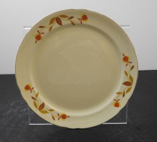 Vintage Hall Superior Jewel Tea Autumn Leaf Breakfast Plate C1936 - 76 9 1/8 " P28