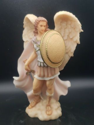 Seraphim Classics Michael Victorious 78191 Angel Figurine 1998 Retired Htf 8 "