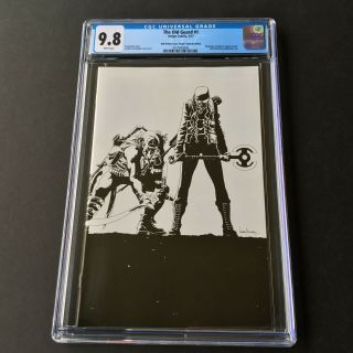 Image The Old Guard 1 Cgc 9.  8 25th Anniversary Blind Box Virgin Sketch Edition