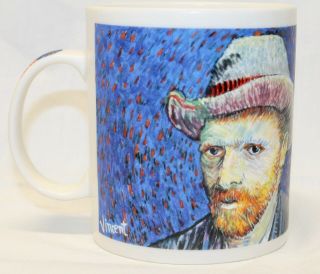 Chaleur Vincent Van Gogh Self Portrait Coffee Tea Cup Mug By D.  Burrows / Kitchen
