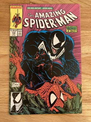 Spider - Man 316 Todd Mcfarlane Venom 1989