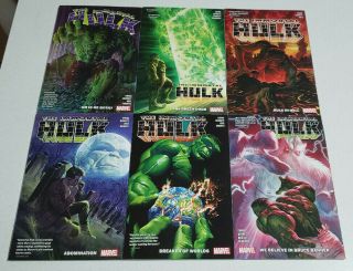 Immortal Hulk Volume 1,  2,  3,  4,  5 & 6 Tpb (trade Paperback)