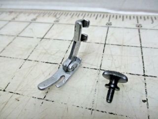 Singer Sewing Machine 301a 170071 Presser Foot & Black Thumb Screw