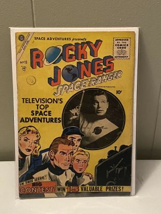 Space Adventures 15 Rocky Jones Space Ranger - 1955 - Sci - Fi