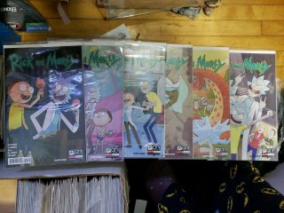 Rick And Morty 1 - 5 Oni Press Various Prints