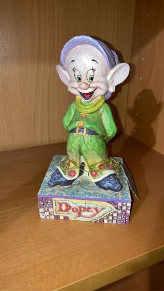 Dopey Simply Adorable Disney Traditions Jim Shore Figurine Snow White