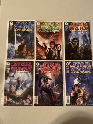 Star Wars Heir To The Empire 1,  2,  3,  4,  5,  6 Nm Complete Set