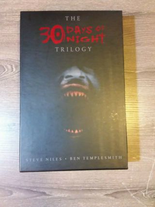 30 Days Of Night Trilogy Hc Slipcase Le Signed By Niles & Templesmith