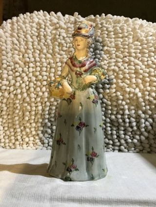 Goldscheider Lady Of The Victorian Age Figure