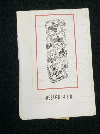 Vintage Mail Order Quilt Pattern Butterflies Design 460 W Templates