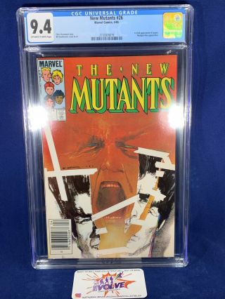 Mutants 26 Newsstand Cgc 9.  4 Ow/w 1st Appearance Of Legion 1985 Fx Tv Series