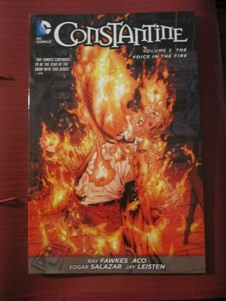 Constantine Vol.  3: The Voice In The Fire 52 Tpb Ray Fawkes Unread