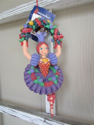1991 Dept 56 Sugar Plum Fairy Nutcracker Christmas Ornament