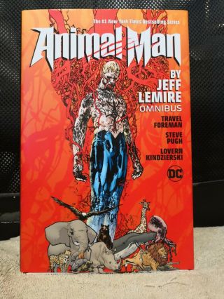 Animal Man By Jeff Lemire Omnibus By Jeff Lemire (english) Hardcover Book